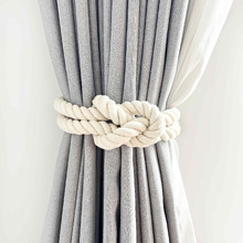 Reef Knot Cotton Curtain Tieback